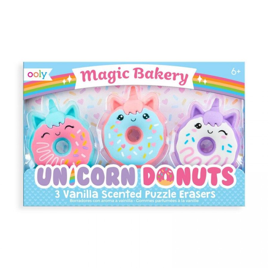Ooly Unicorn Donuts Με Άρωμα Βανίλια Γόμα 3 τμχ (112090) Ooly Unicorn Donuts Με Άρωμα Βανίλια Γόμα 3 τμχ (112090)