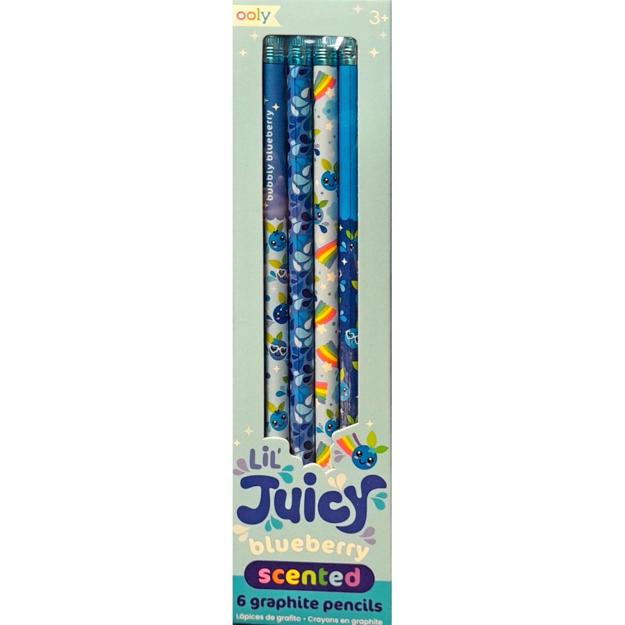 Ooly Lil Juicy με Άρωμα Μύρτιλο Μολύβια 6 τμχ (128163) Ooly Lil Juicy με Άρωμα Μύρτιλο Μολύβια 6 τμχ (128163)