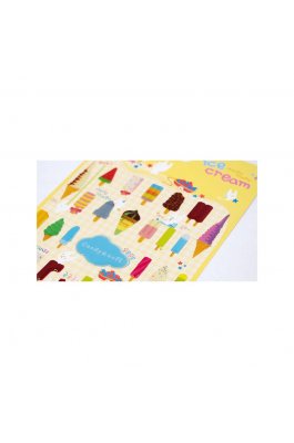 Funny Sticker World Αυτοκόλλητα Παγωτά