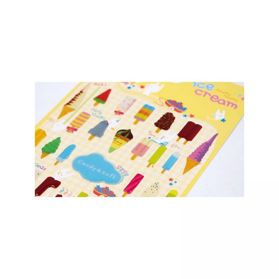 Funny Sticker World Αυτοκόλλητα Παγωτά Funny Sticker World Αυτοκόλλητα Παγωτά