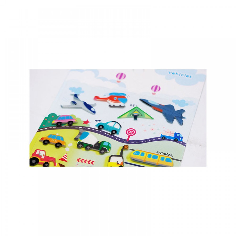 Funny Sticker World Αυτοκόλλητα Οχήματα Funny Sticker World Αυτοκόλλητα Οχήματα