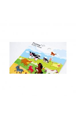Funny Sticker World Αυτοκόλλητα με Ζώα της Φάρμας