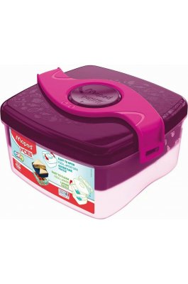 Maped Origin Πλαστικό Παιδικό Δοχείο Φαγητού 1.4lt Μωβ (870101)