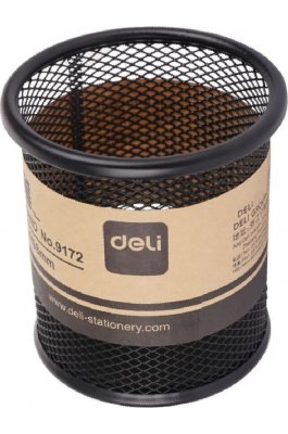 Deli Μολυβοθήκη Μεταλλική Μαύρη (Ε9172)