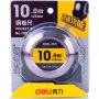 Deli Μετροταινία Ατσάλινη 10m x 19mm (79553) Deli Μετροταινία Ατσάλινη 10m x 19mm (79553)