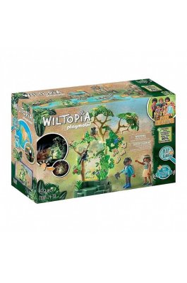 Playmobil Wiltopia Τροπικό Δέντρο και Εξερευνητές (71009)