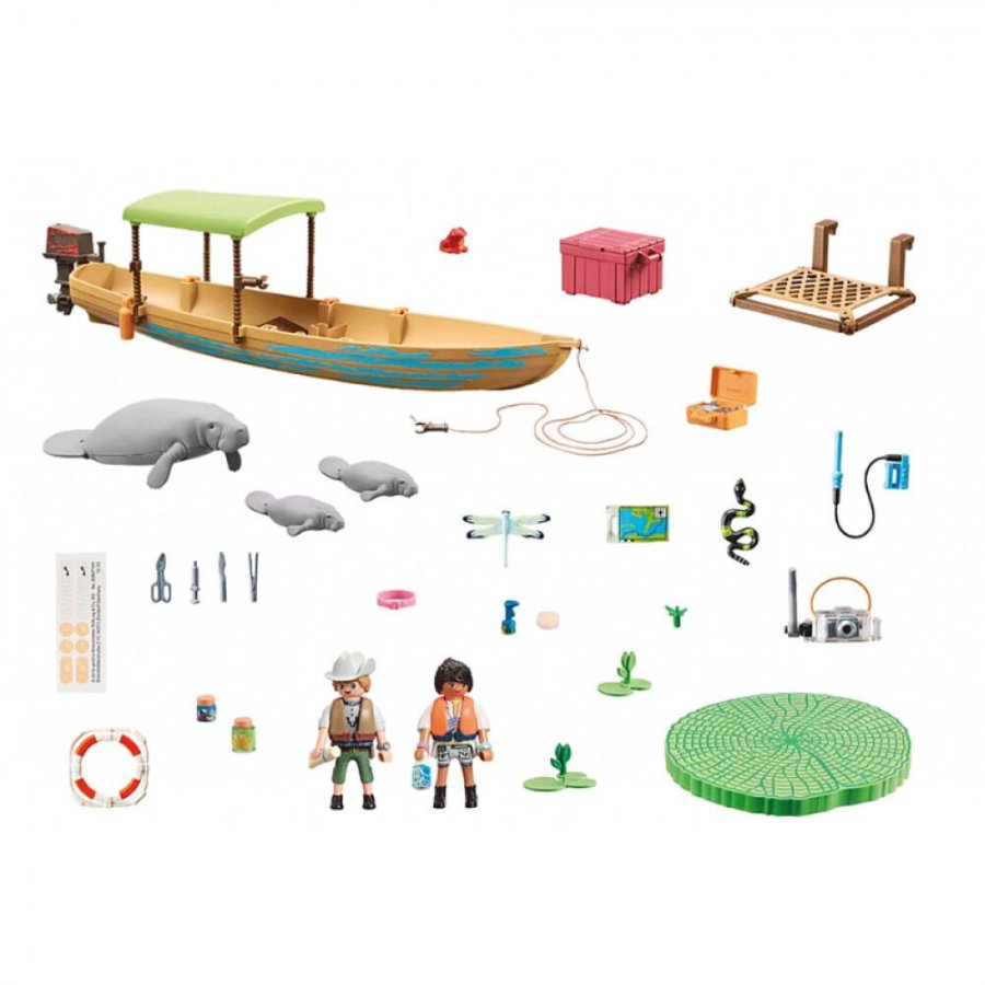 Playmobil Wiltopia Εκδρομή με Ποταμόπλοιο στον Αμαζόνιο (71010) Playmobil Wiltopia Εκδρομή με Ποταμόπλοιο στον Αμαζόνιο (71010)