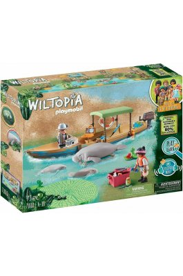 Playmobil Wiltopia Εκδρομή με Ποταμόπλοιο στον Αμαζόνιο (71010)