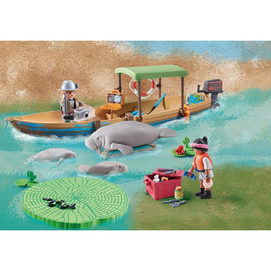 Playmobil Wiltopia Εκδρομή με Ποταμόπλοιο στον Αμαζόνιο (71010) Playmobil Wiltopia Εκδρομή με Ποταμόπλοιο στον Αμαζόνιο (71010)
