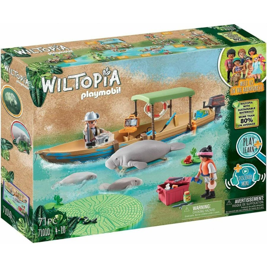 Playmobil Wiltopia Εκδρομή με Ποταμόπλοιο στον Αμαζόνιο (71010) Playmobil Wiltopia Εκδρομή με Ποταμόπλοιο στον Αμαζόνιο (71010)