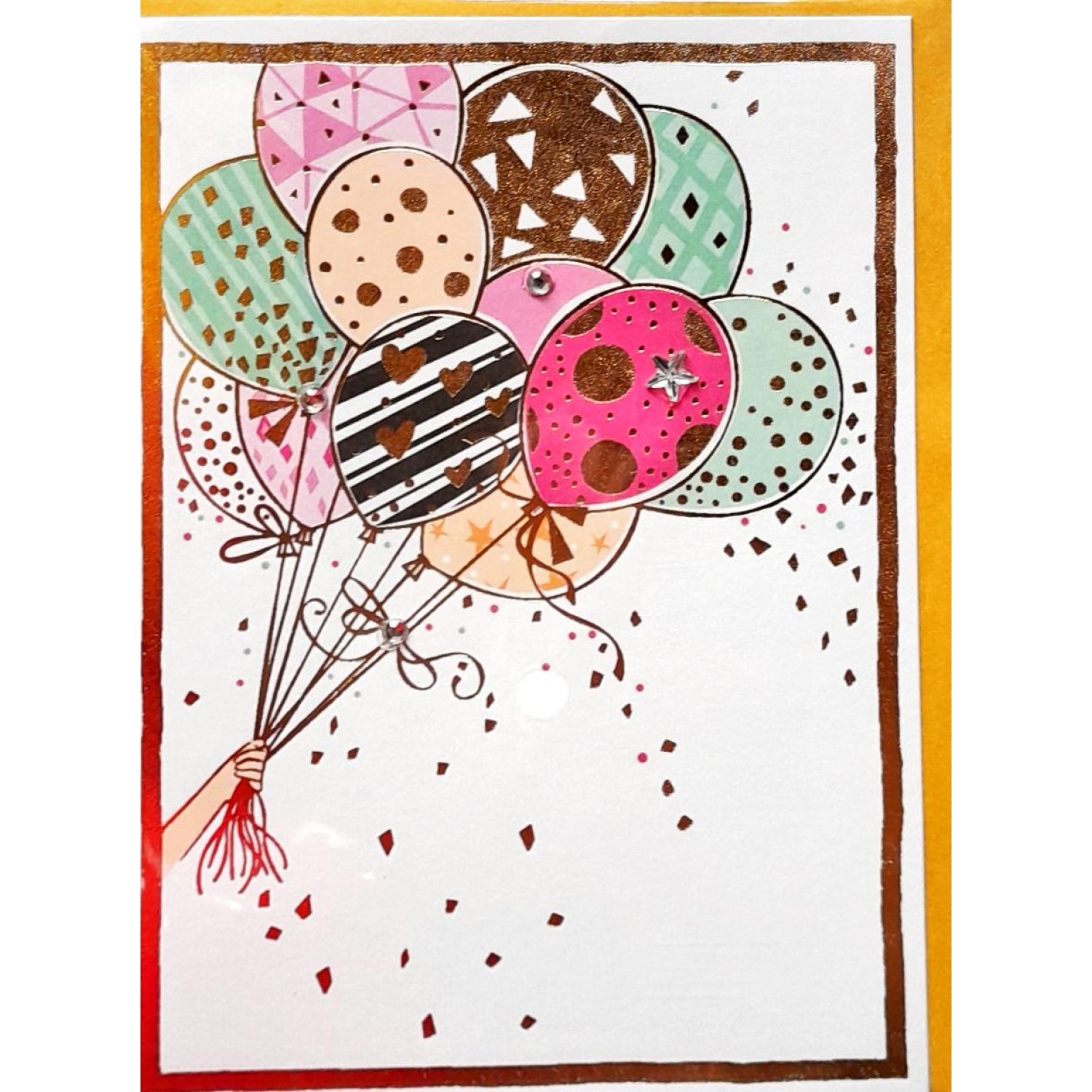 Spadi Ευχετήρια Κάρτα με θήκη Χωρίς Μήνυμα 9 x 12,5 cm