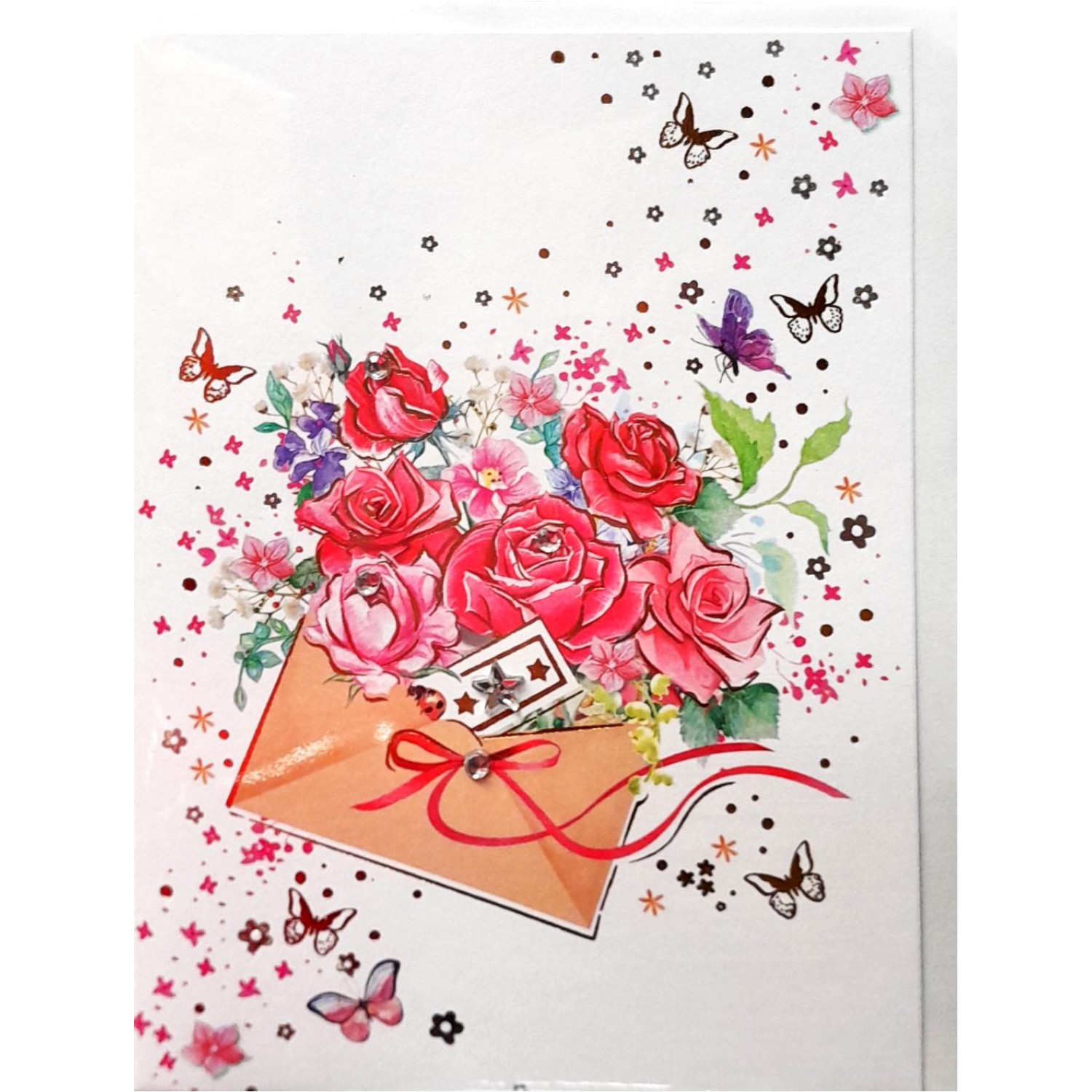 Spadi Ευχετήρια Κάρτα με θήκη Χωρίς Μήνυμα 9 x 12,5 cm