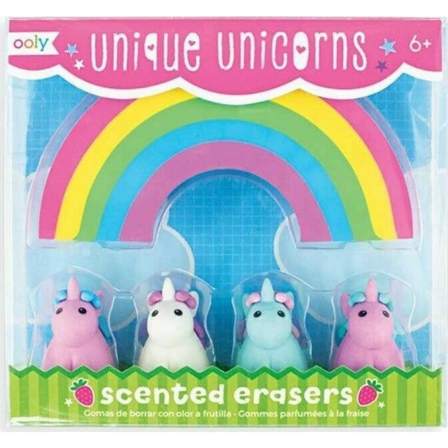 Ooly Σετ Γόμες για Μολύβι Unique Unicorns Με Άρωμα Φράουλα 5τμχ (112082) Ooly Σετ Γόμες για Μολύβι Unique Unicorns Με Άρωμα Φράουλα 5τμχ (112082)