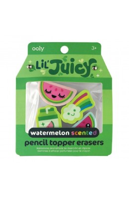 Ooly Γόμα για Μολύβι Lil’ Juicy Καρπούζι 4τμχ (112111)