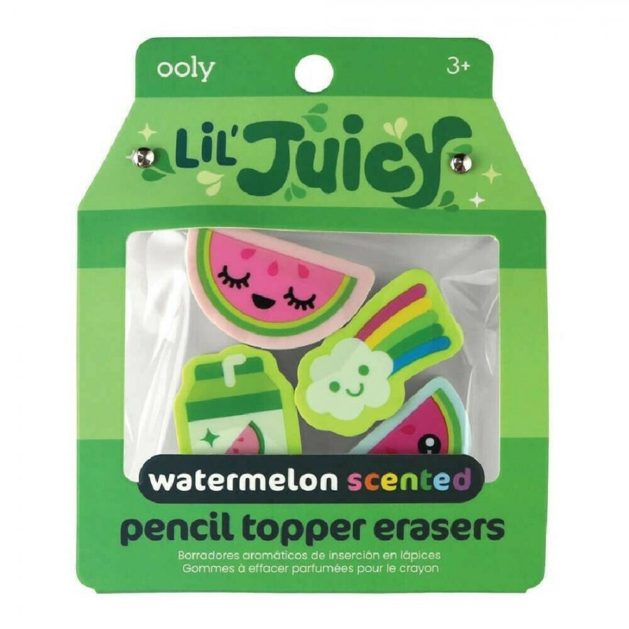 Ooly Γόμα για Μολύβι Lil’ Juicy Καρπούζι 4τμχ (112111) Ooly Γόμα για Μολύβι Lil’ Juicy Καρπούζι 4τμχ (112111)