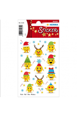 Herma Αυτοκόλλητα Magic Χριστουγέννων Christmas Emojis (15234) Herma Αυτοκόλλητα Magic Χριστουγέννων Christmas Emojis (15234)
