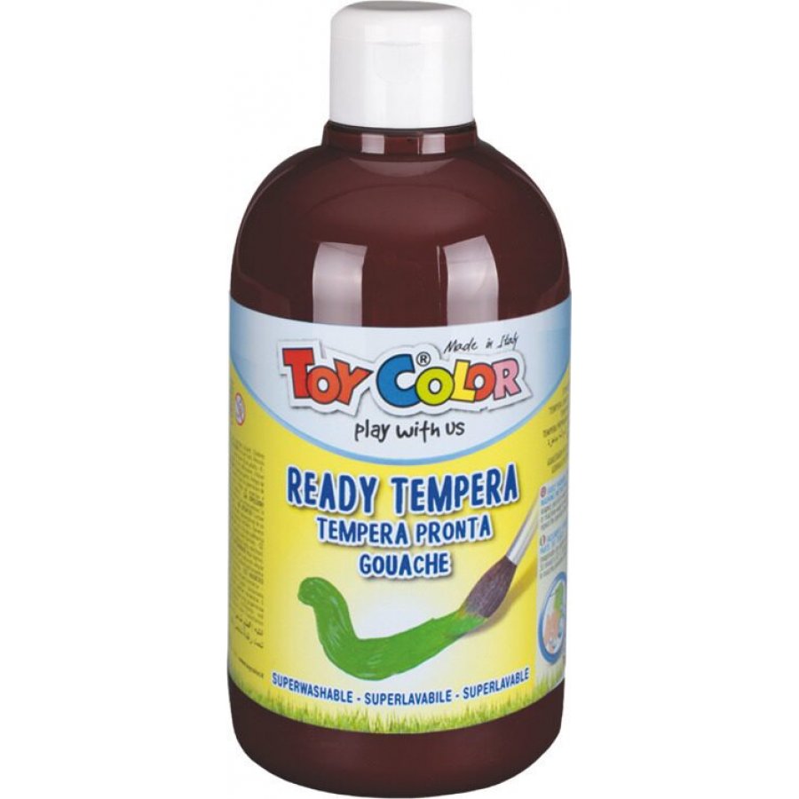 Toy Color Ready Τέμπερα Ζωγραφικής Καφέ σε Μπουκάλι 500ml (0551022) Toy Color Ready Τέμπερα Ζωγραφικής Καφέ σε Μπουκάλι 500ml (0551022)