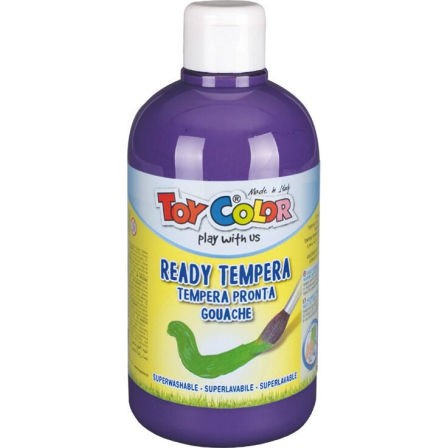 Toy Color Ready Τέμπερα Ζωγραφικής Violet σε Μπουκάλι 500ml (0551019) Toy Color Ready Τέμπερα Ζωγραφικής Violet σε Μπουκάλι 500ml (0551019)