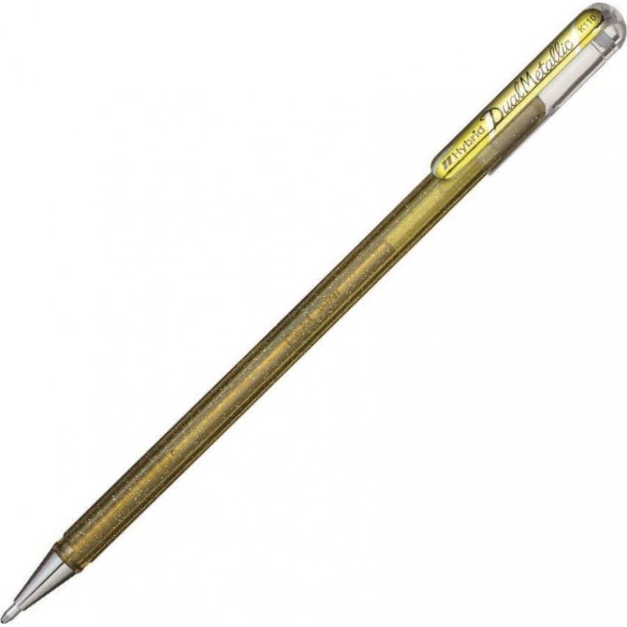 Pentel Στυλό Gel 1.0mm με Χρυσό Mελάνι Hybrid Dual Metallic (K110DXX) Pentel Στυλό Gel 1.0mm με Χρυσό Mελάνι Hybrid Dual Metallic (K110DXX)