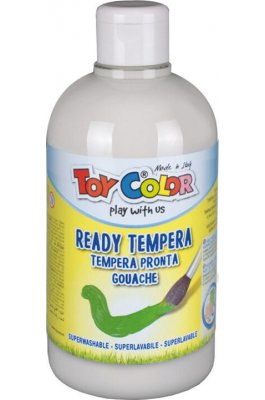 Toy Color Ready Τέμπερα Ζωγραφικής Λευκή σε Μπουκάλι 500ml (0551001) Toy Color Ready Τέμπερα Ζωγραφικής Λευκή σε Μπουκάλι 500ml (0551001)
