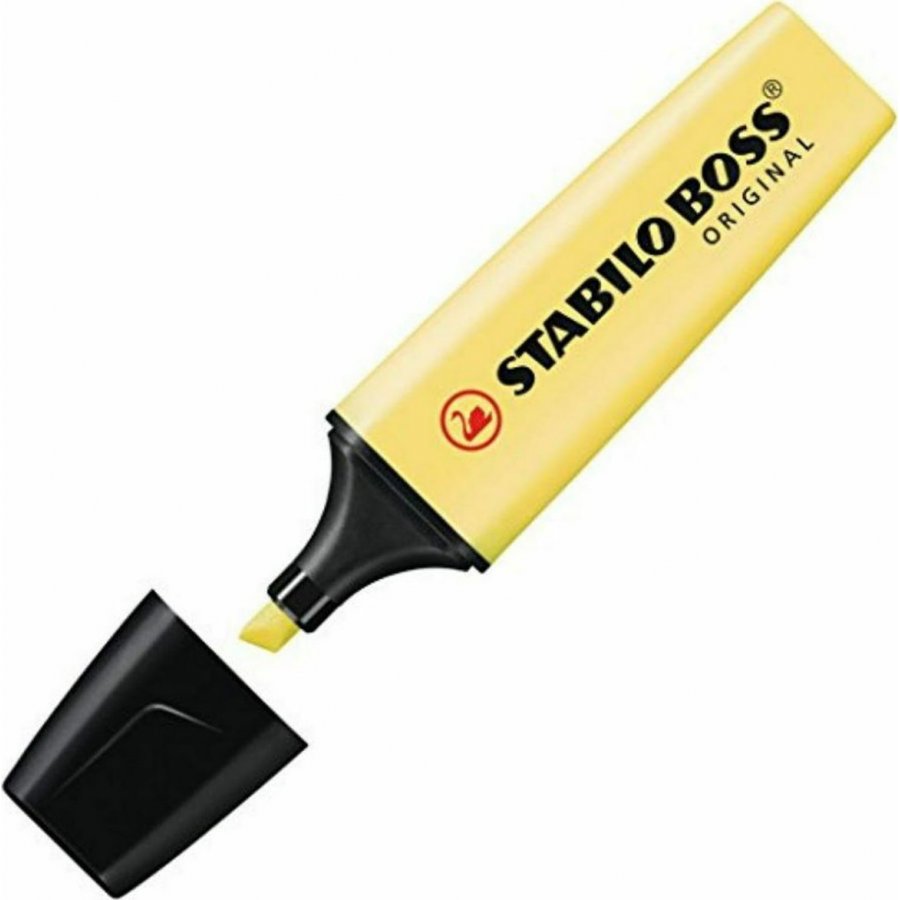 Stabilo Boss Original Pastel Μαρκαδόρος Υπογράμμισης Κίτρινος (70/144) Stabilo Boss Original Pastel Μαρκαδόρος Υπογράμμισης Κίτρινος (70/144)