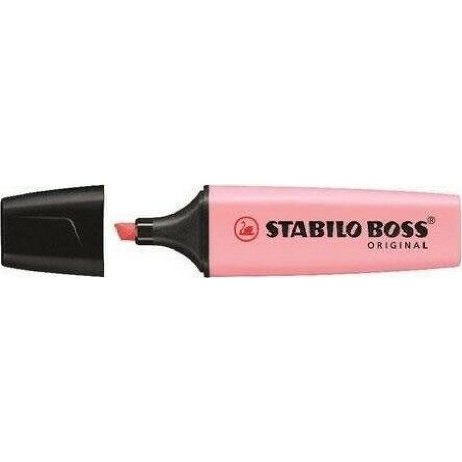 Stabilo Boss Original Pastel Μαρκαδόρος Υπογράμμισης Ροζ (70/129) Stabilo Boss Original Pastel Μαρκαδόρος Υπογράμμισης Ροζ (70/129)