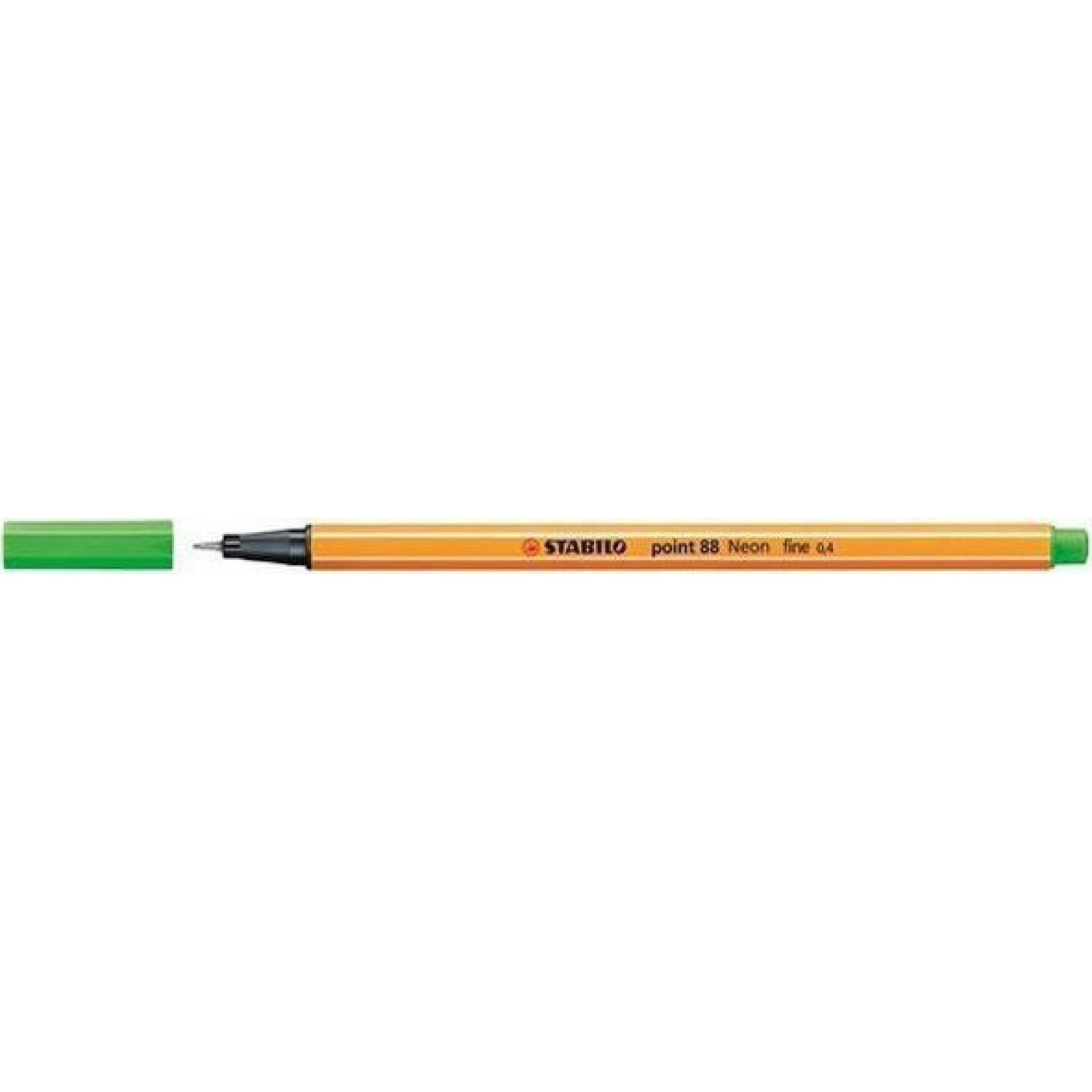 Stabilo Point 88 Μαρκαδόρος Σχεδίου 0.4mm Πράσινος (88/033)