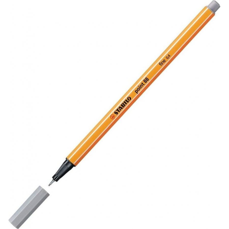 Stabilo Point 88 Μαρκαδόρος Σχεδίου 0.4mm Γκρι (88/95) Stabilo Point 88 Μαρκαδόρος Σχεδίου 0.4mm Γκρι (88/95)