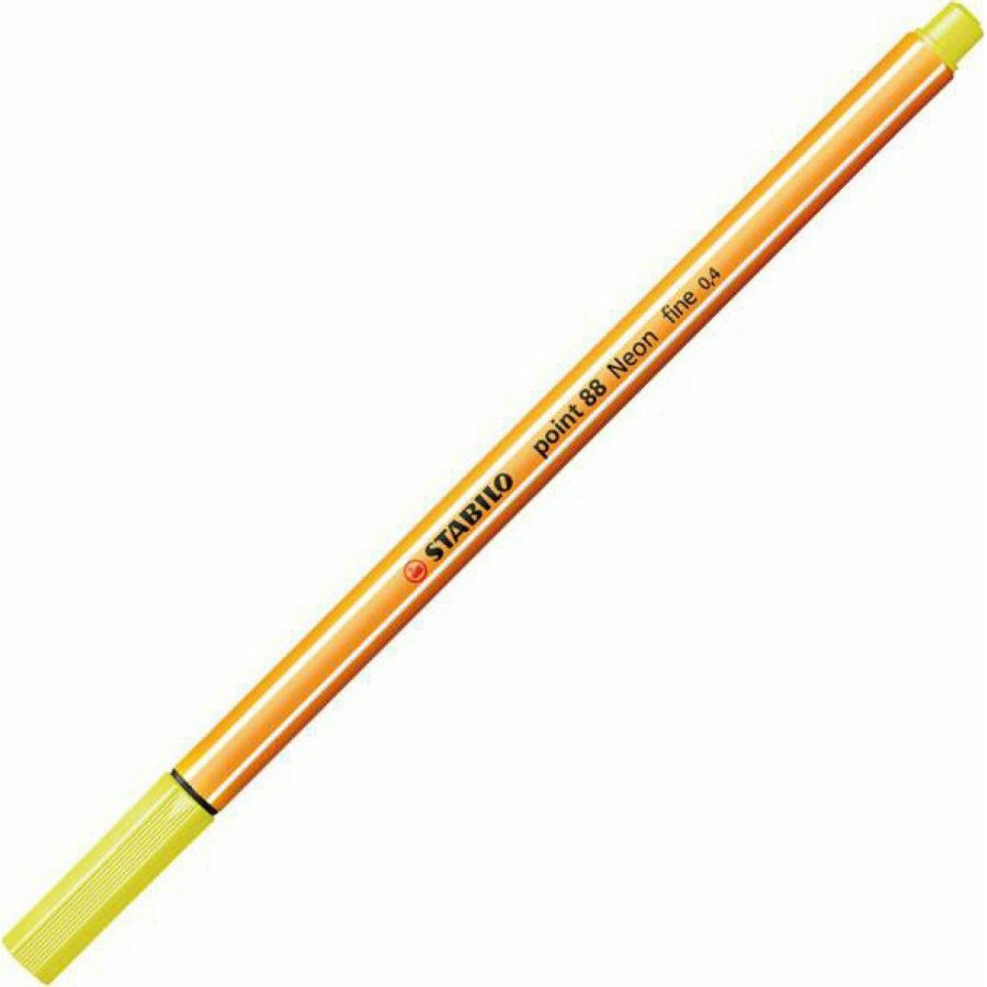 Stabilo Point 88 Μαρκαδόρος Σχεδίου 0.4mm Κίτρινος (88/024) Stabilo Point 88 Μαρκαδόρος Σχεδίου 0.4mm Κίτρινος (88/024)