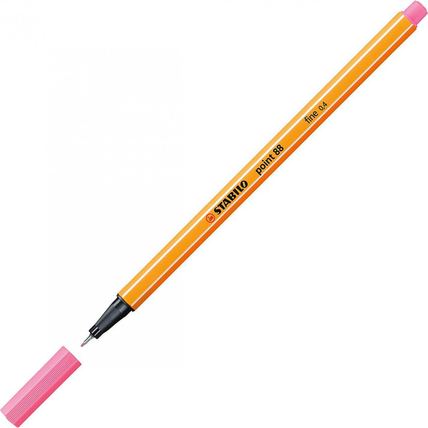 Stabilo Point 88 Μαρκαδόρος Σχεδίου 0.4mm Ροζ (88/29)