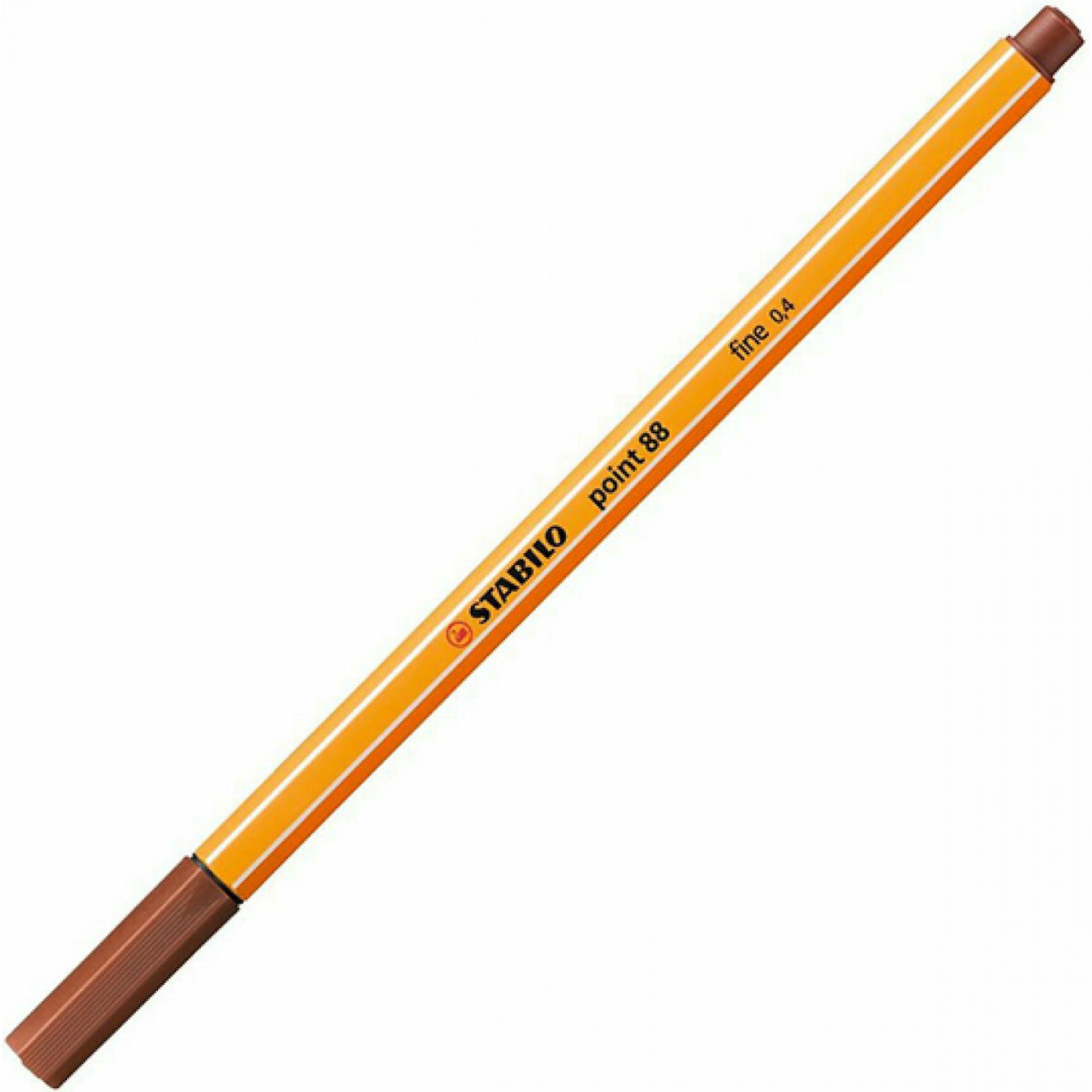 Stabilo Point 88 Μαρκαδόρος Σχεδίου 0.4mm Καφέ (88/38)