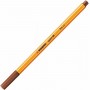 Stabilo Point 88 Μαρκαδόρος Σχεδίου 0.4mm Καφέ (88/38)