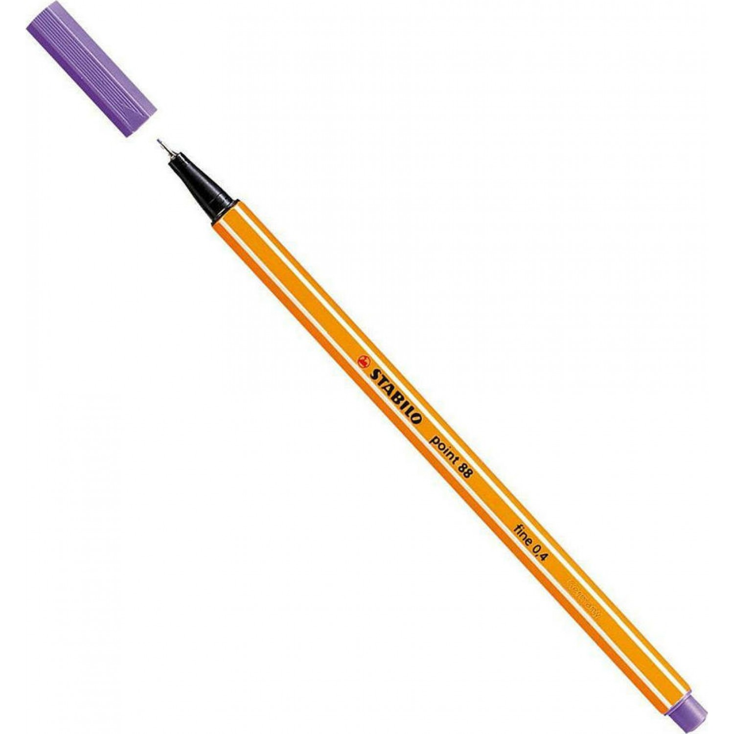 Stabilo Point 88 Μαρκαδόρος Σχεδίου 0.4mm Μωβ (88/55)