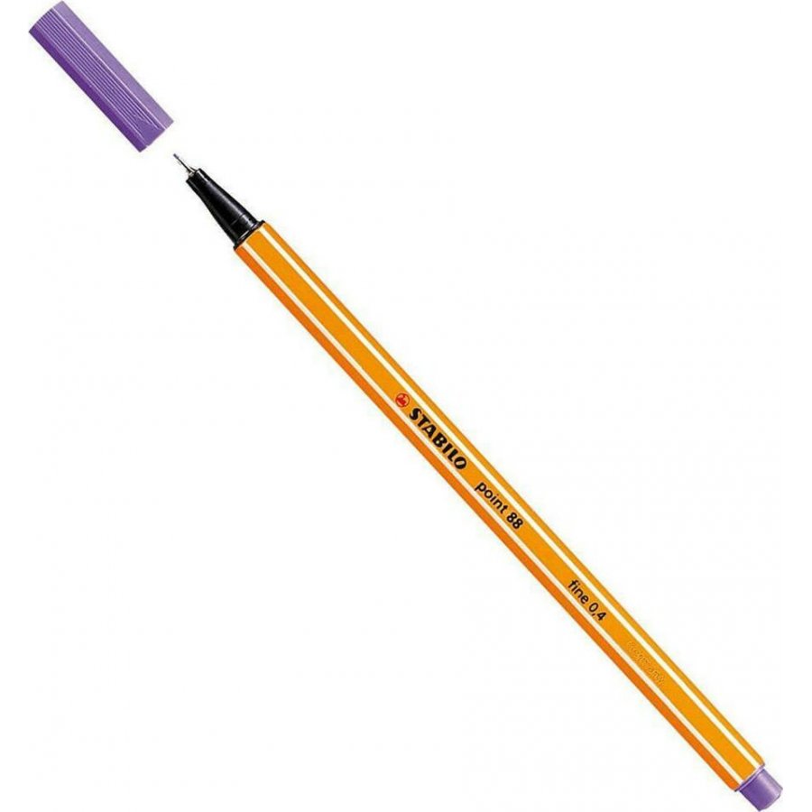 Stabilo Point 88 Μαρκαδόρος Σχεδίου 0.4mm Μωβ (88/55) Stabilo Point 88 Μαρκαδόρος Σχεδίου 0.4mm Μωβ (88/55)