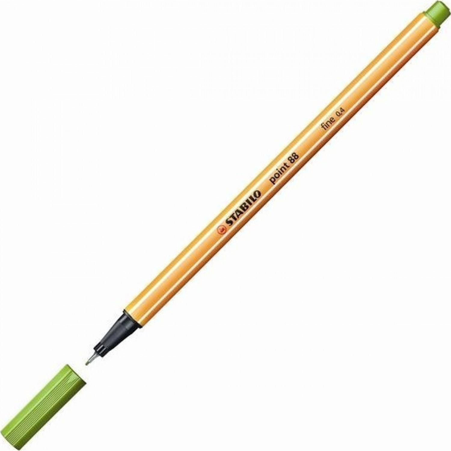 Stabilo Point 88 Μαρκαδόρος Σχεδίου 0.4mm Ανοικτό Πράσινο (88/33)