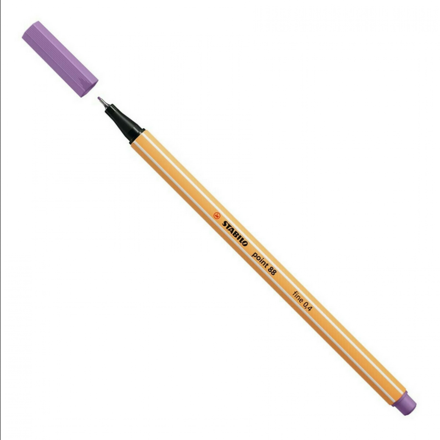 Stabilo Point 88 Μαρκαδόρος Σχεδίου 0.4mm Μωβ (88/62)