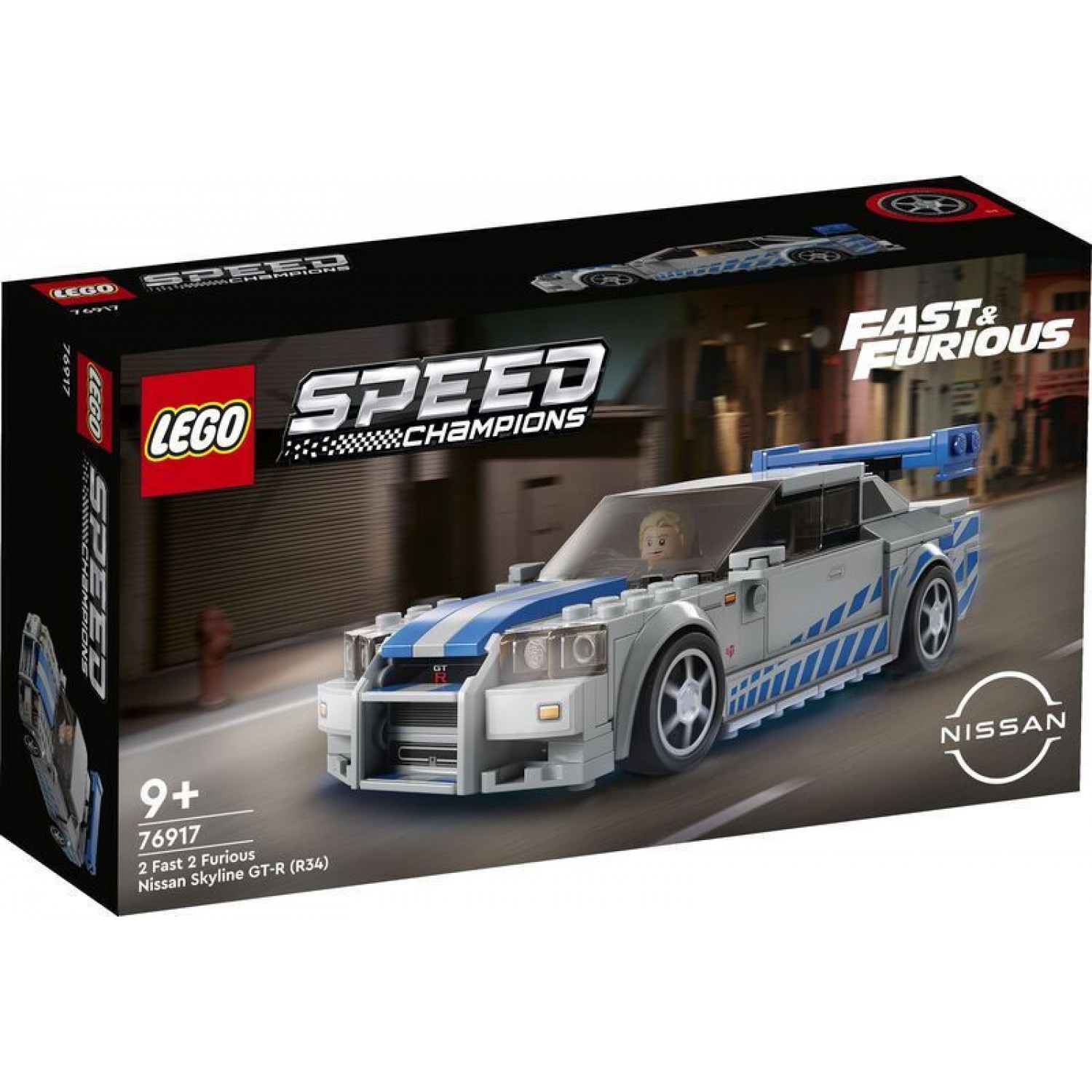 Lego Speed Champions 2 Fast 2 Furious Nissan Skyline GT-R (R34) (76917) Lego Speed Champions 2 Fast 2 Furious Nissan Skyline GT-R (R34) (76917)