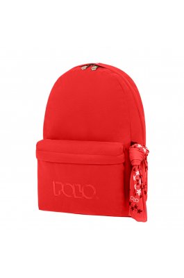 Polo Σακίδιο Original Scarf Σχολική Τσάντα Πλάτης 20lt. σε Κόκκινο (9011353000) Polo Σακίδιο Original Scarf Σχολική Τσάντα Πλάτης 20lt. σε Κόκκινο (9011353000)