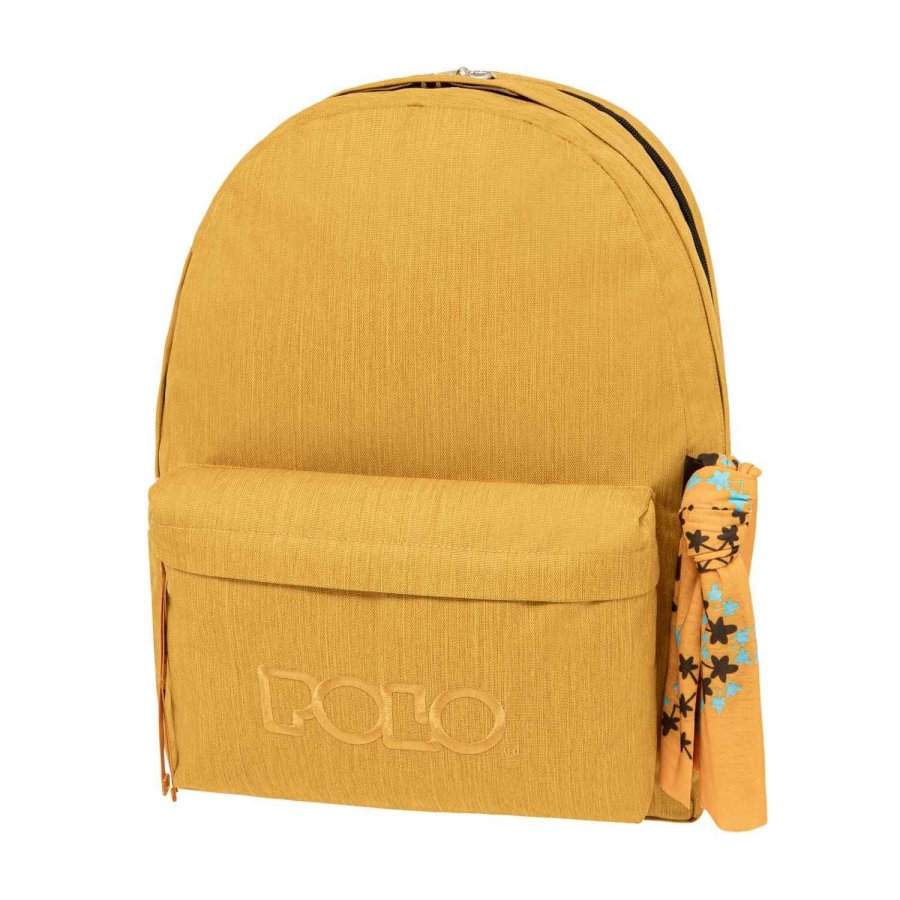 Polo Σακίδιο Original Double Scarf Σχολική Τσάντα Πλάτης 27lt. σε Κίτρινο (9012357500) Polo Σακίδιο Original Double Scarf Σχολική Τσάντα Πλάτης 27lt. σε Κίτρινο (9012357500)
