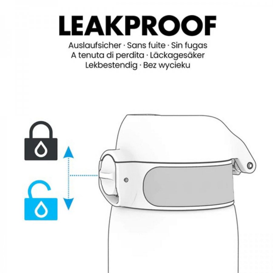 Ion8 Πλαστικό Παγούρι Slim Λιλα 500ml Ion8 Πλαστικό Παγούρι Slim Λιλα 500ml