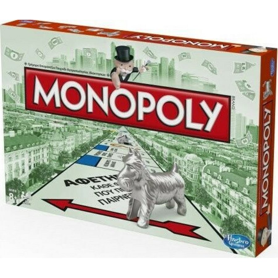 Hasbro Επιτραπέζιο Παιχνίδι Monopoly με Νέα Πιόνια (C1009) Hasbro Επιτραπέζιο Παιχνίδι Monopoly με Νέα Πιόνια (C1009)