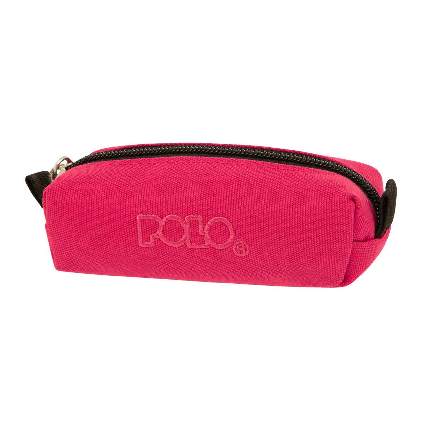 Polo Wallet Κασετίνα Βαρελάκι με 1 Θήκη Ροζ (9370064400)