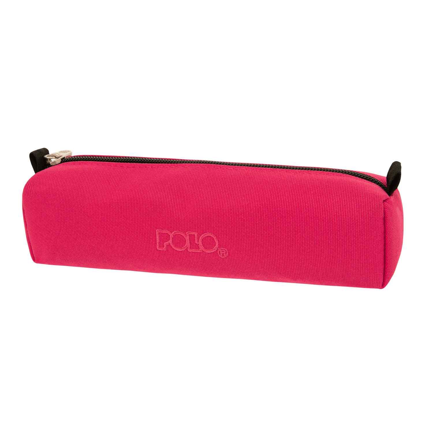 Polo Wallet Κασετίνα Βαρελάκι με 1 Θήκη Ροζ (9370064400)