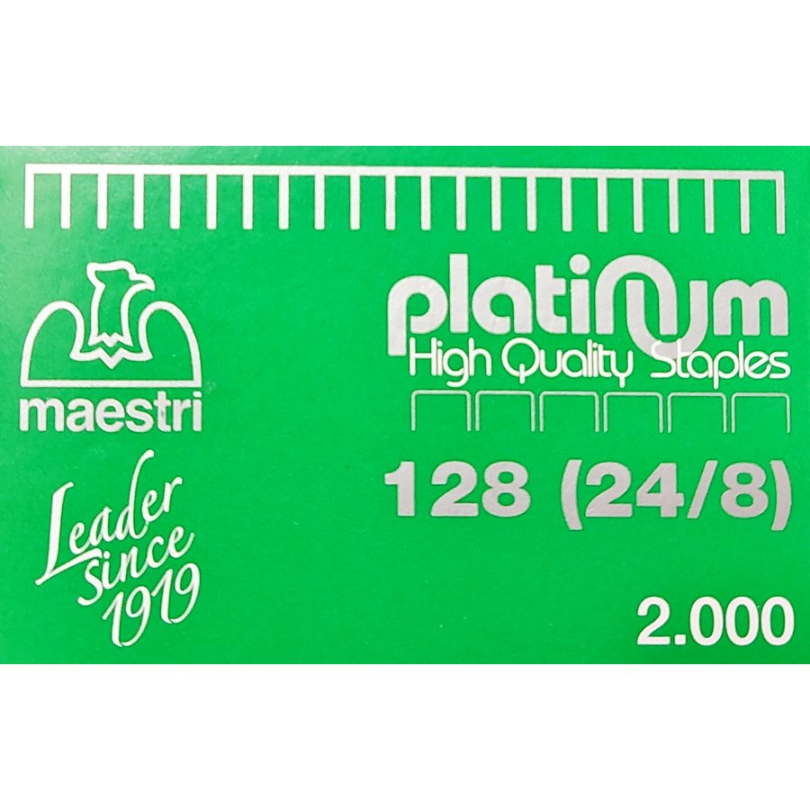 Romeo Maestri Σύρματα Συρραπτικού 24/8 2000τμχ Platinum (1003651) Romeo Maestri Σύρματα Συρραπτικού 24/8 2000τμχ Platinum (1003651)