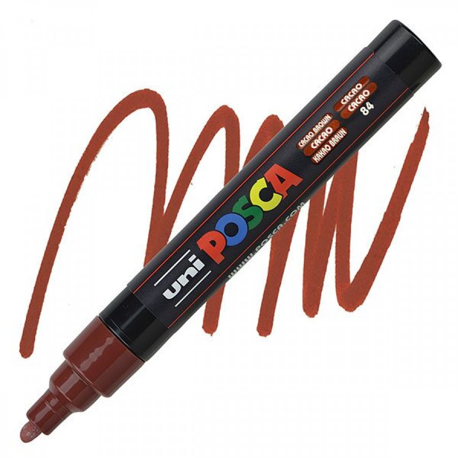 Uni-Ball Posca Ανεξίτηλος Μαρκαδόρος 1.8-2.5mm Κακάο (PC5M) Uni-Ball Posca Ανεξίτηλος Μαρκαδόρος 1.8-2.5mm Κακάο (PC5M)