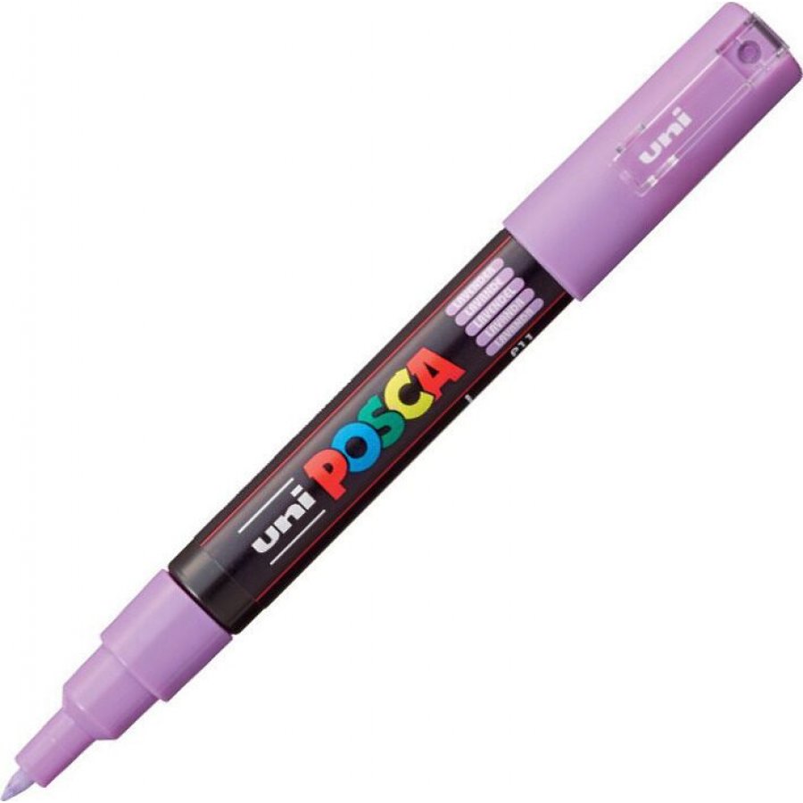 Uni-Ball Posca Ανεξίτηλος Μαρκαδόρος 1.8-2.5mm Λεβάντα (PC5M) Uni-Ball Posca Ανεξίτηλος Μαρκαδόρος 1.8-2.5mm Λεβάντα (PC5M)