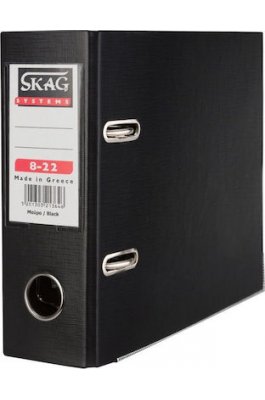 Skag Κλασέρ 8/22 για Χαρτί A5 με 2 Κρίκους Μαύρο Systems P.P (276283) Skag Κλασέρ 8/22 για Χαρτί A5 με 2 Κρίκους Μαύρο Systems P.P (276283)