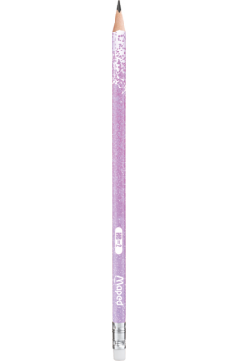 Maped Μολύβι Black Peps HB Glitter (851804) Maped Μολύβι Black Peps HB Glitter (851804)