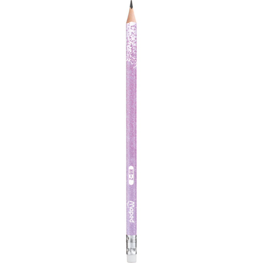 Maped Μολύβι Black Peps HB Glitter (851804) Maped Μολύβι Black Peps HB Glitter (851804)