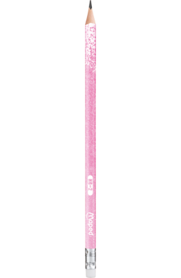 Maped Μολύβι Black Peps HB Glitter (851804)